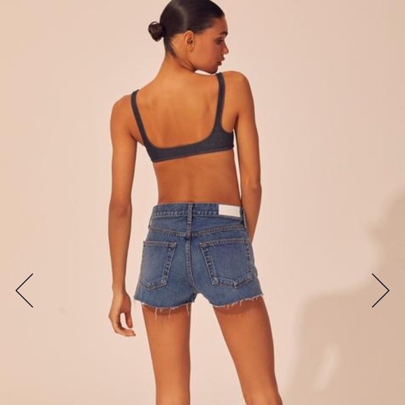 Solid & Striped Denim Shorts - Picture 3 of 3